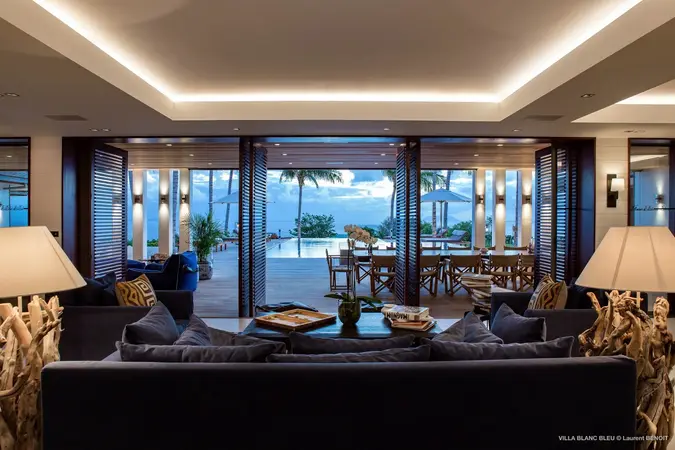 Maison Blanc Bleu - Intérieur