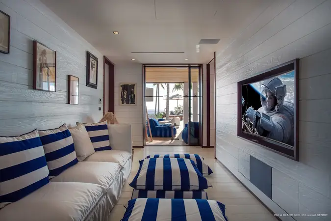 Maison Blanc Bleu - Intérieur
