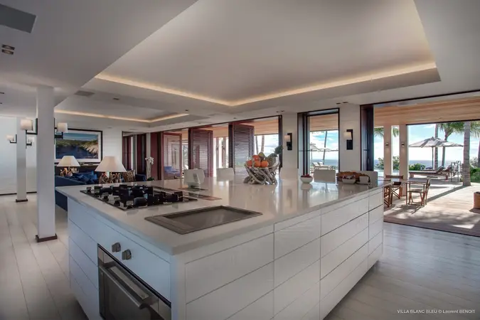 Maison Blanc Bleu - Intérieur
