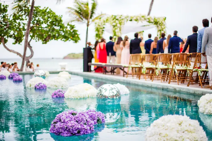WEDDING AT THE BEACH