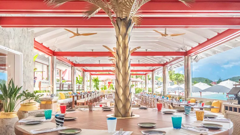 Gastronomie élégante au Sand Bar