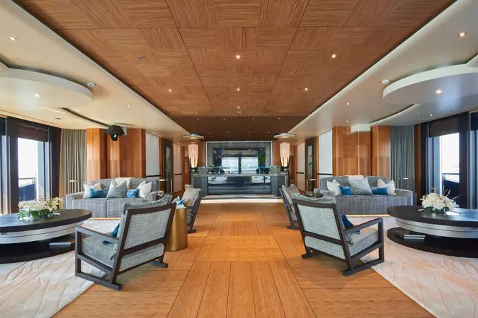 Asian resort-style interior