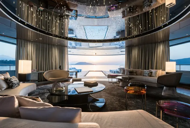 An interior of high drama