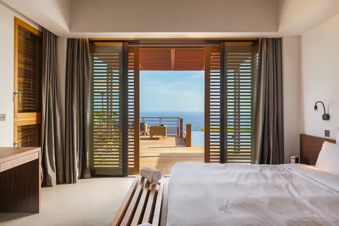 Villa Caro's Master Suite with Sea View