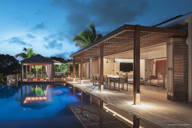 Villa Caro's Infinity Pool with Breathtaking Views
